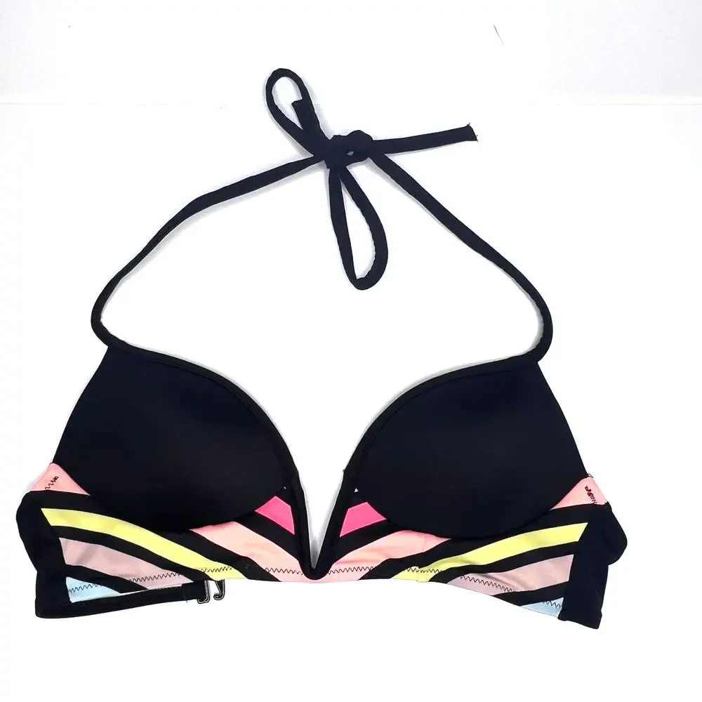 PINK by Victoria's Secret Bikini Swim Halter Top Size XS